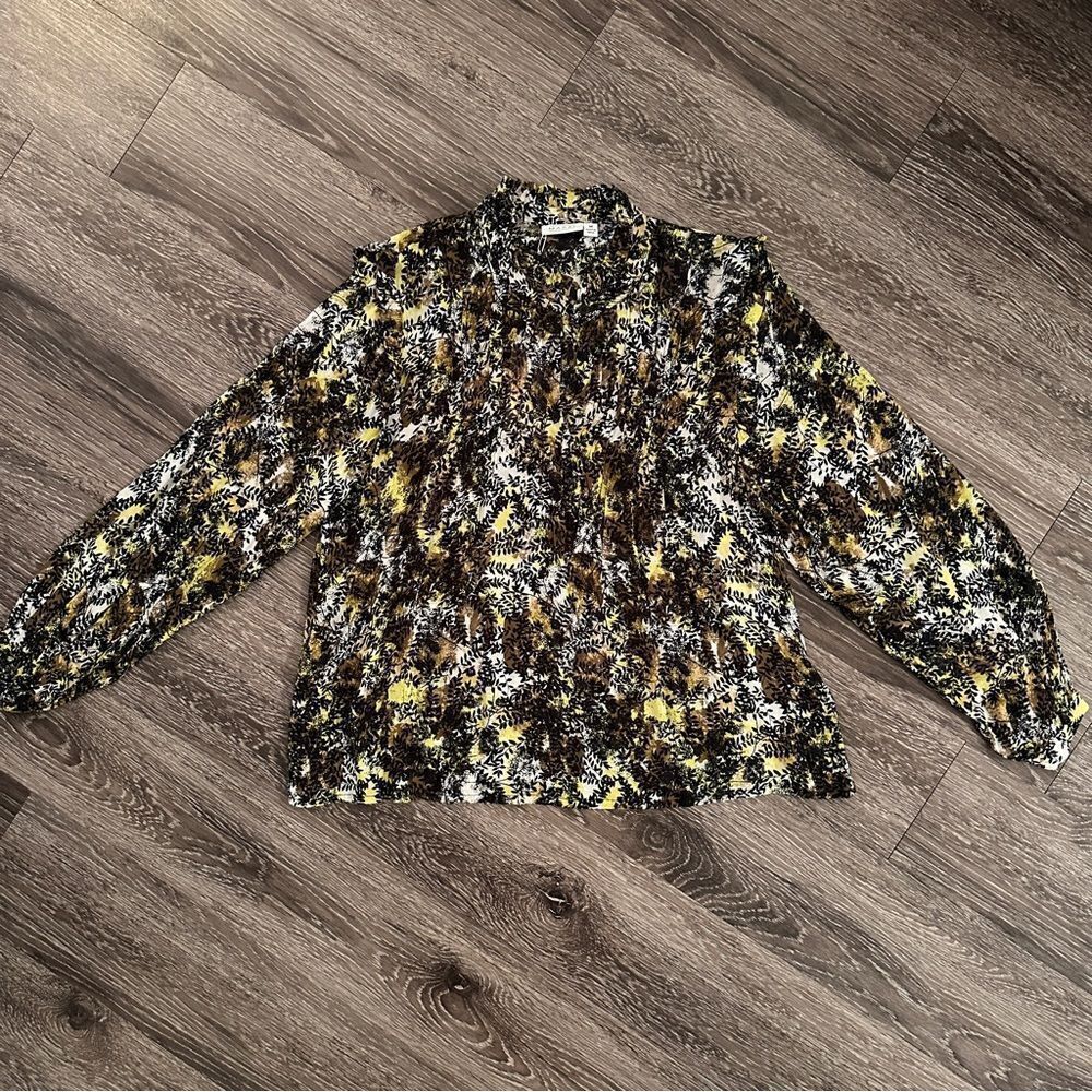 Masai Copenhagen Bidun Pintuck Blouse new